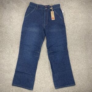 NWT Y2K‎ APCo Jeans 32x30 Relaxed Style Streetwear Medium Wash